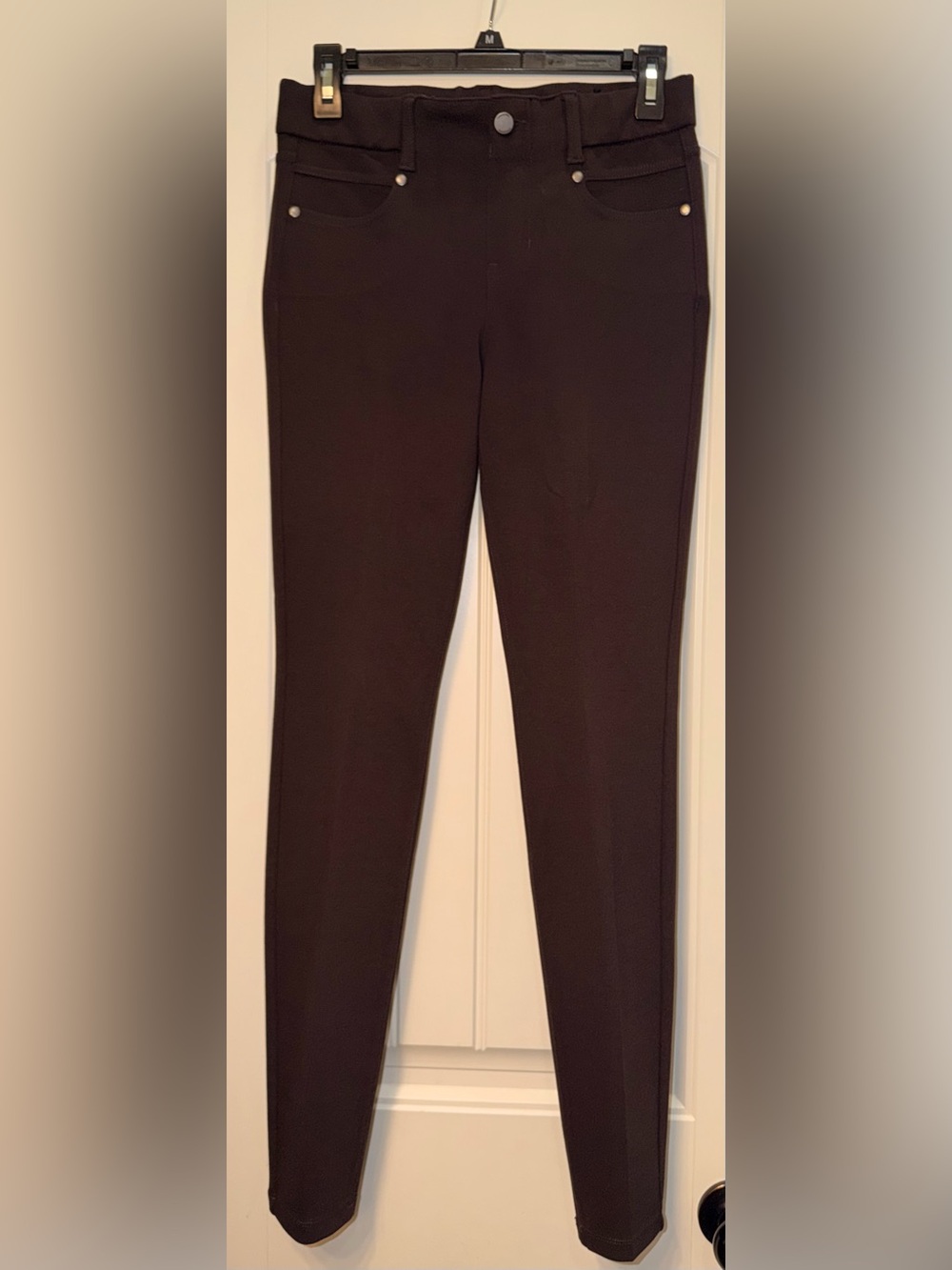Liverpool Los Angeles Gia Glider Skinny Knit  Stretch Ponte Pants Java size 2/26